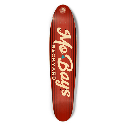 Wordmark Longboard Cedar - Mo'Bays Backyard