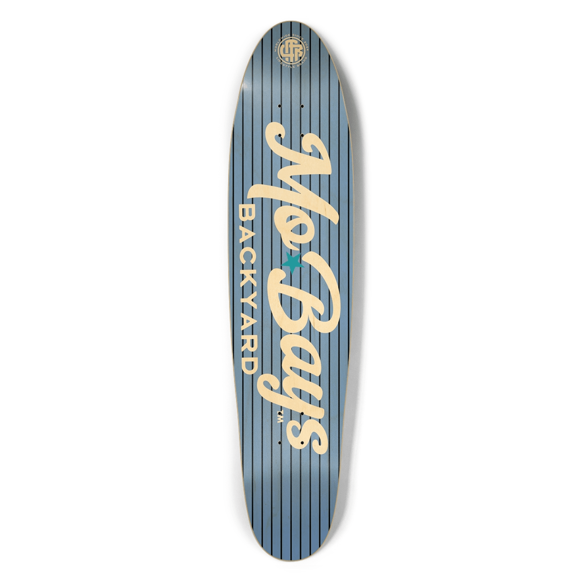 Wordmark Longboard Graphite - Mo'Bays Backyard