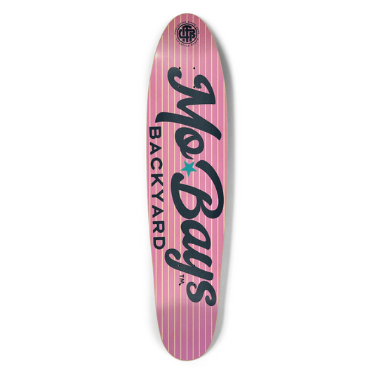 Wordmark Longboard Pastel Purple - Mo'Bays Backyard