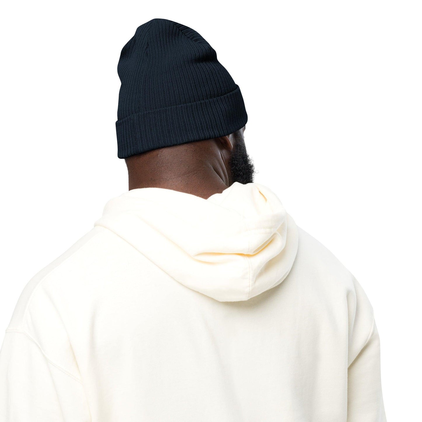 Wordmark Organic Ribbed Beanie - Mo'Bays Backyard