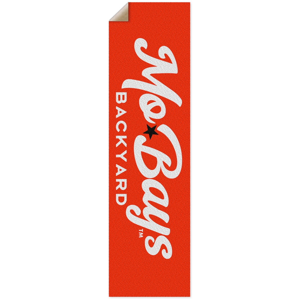 Wordmark Punk Nose Griptape Red - Mo'Bays Backyard